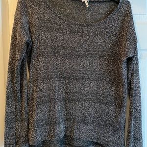 Splendid Small Silver and Black Top